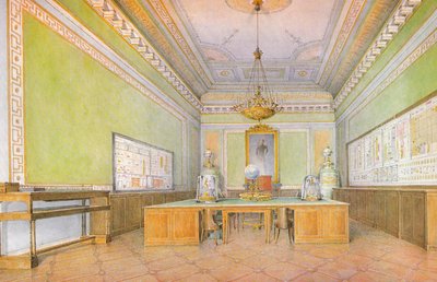Interiors of the Winter Palace. Classroom by Grigory Chernetsov